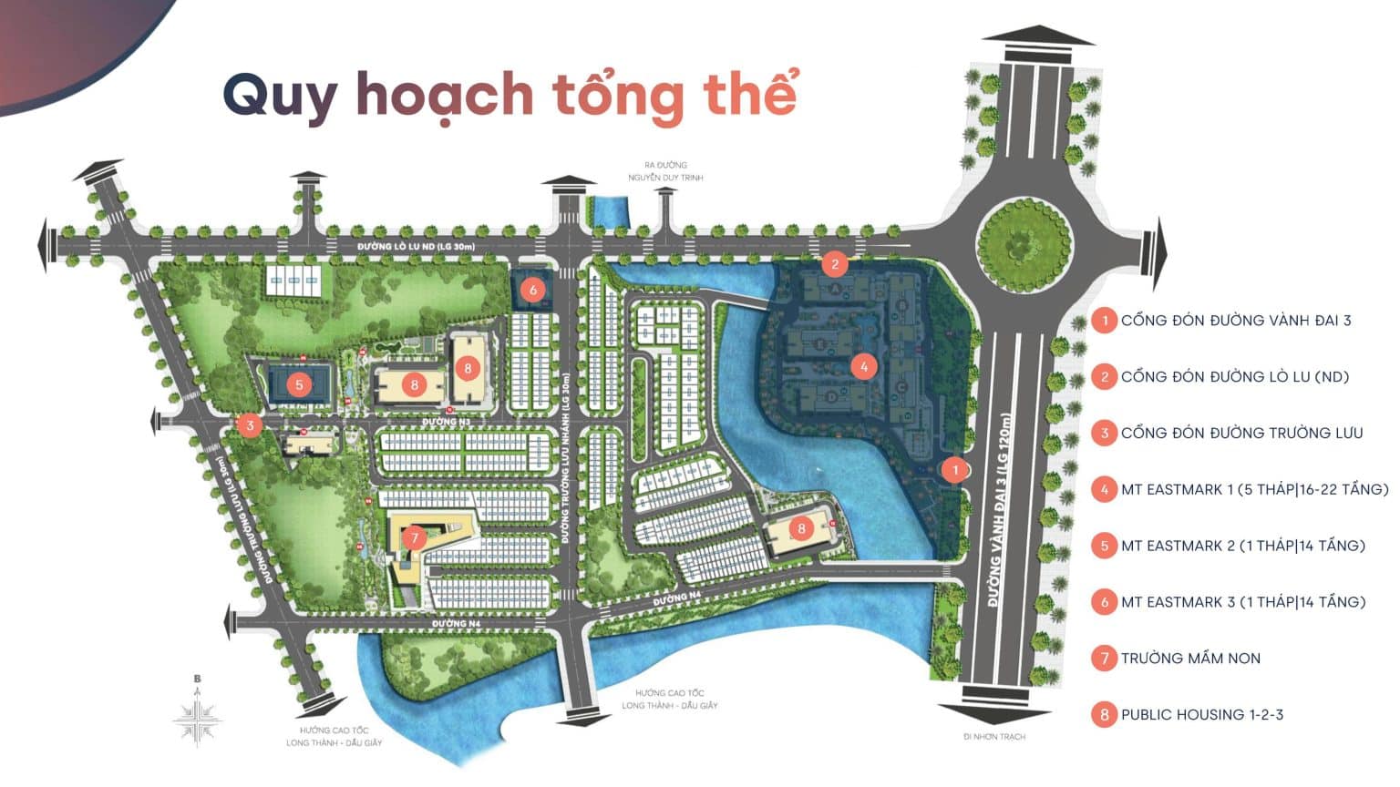 Quy hoạch: MT Eastmark City